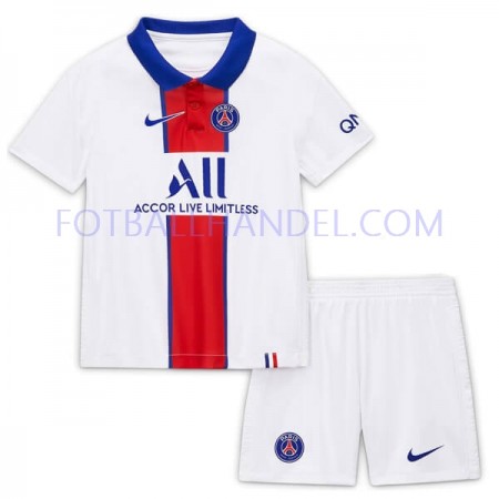 Barn Fotballdrakter Paris Saint-Germain Borte 2020-21 Kortermet